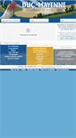 Mobile Screenshot of ducdemayenne.fr